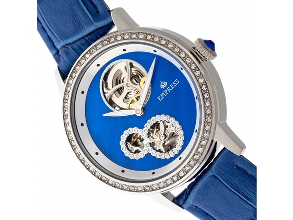 Empress Tatiana Leather Band Watch