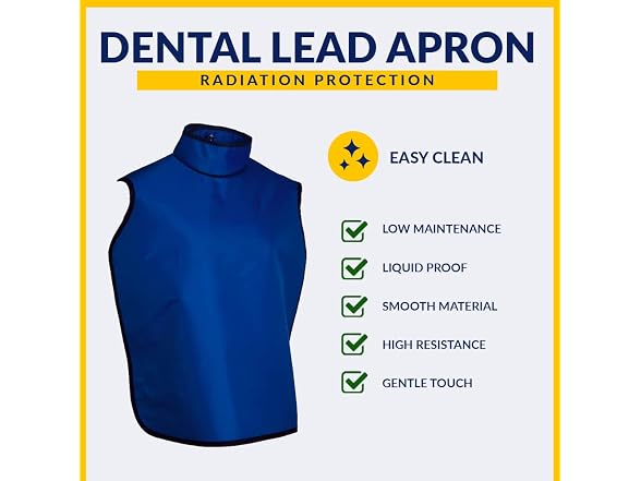 Quick Ship Lead Dental Radiation Apron