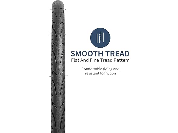 YUNSCM 700x35C Bike Tires & Tubes, 2-Pack