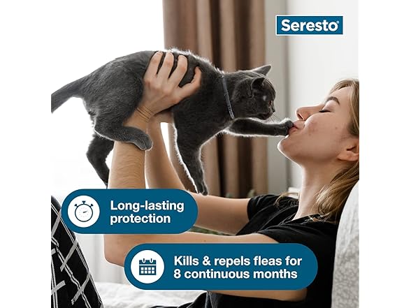 Seresto Cat Vet-Recommended Flea & Tick Treatment
