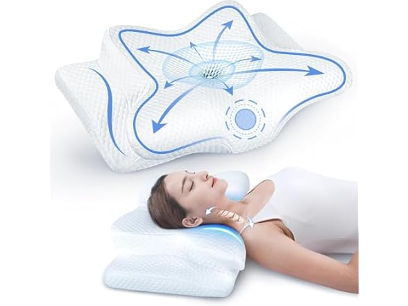 Cozyplayer Ergonomic Cervical Pillow