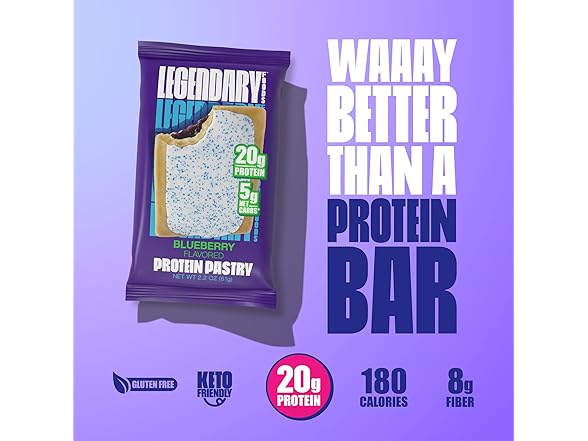 Legendary Protein Pastry, 10pk