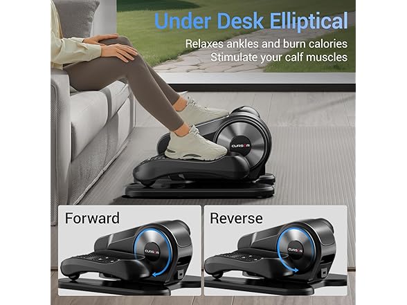 CURSOR FITNESS BC990325070011 Under Desk Elliptical Machine