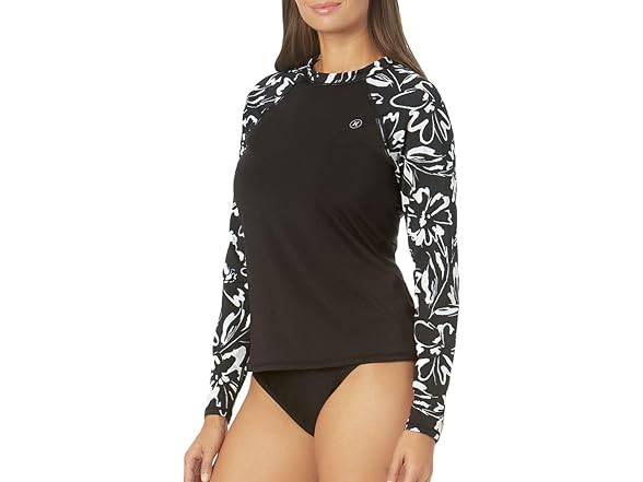 Hurley Women (M) Ladies Long Sleeve Rash