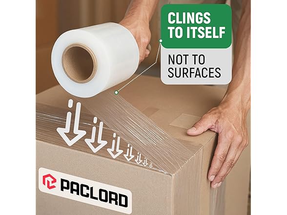 5"x1000' Stretch Wrap 2pk 80 Gauge