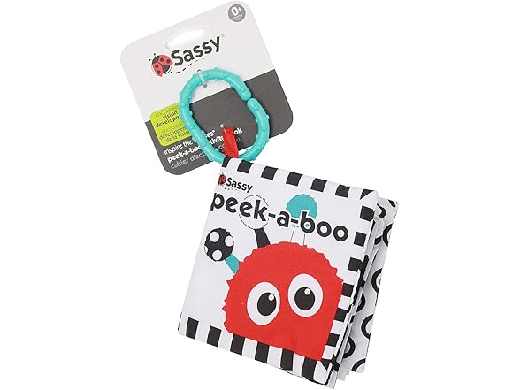 Sassy Peek-a-Boo Activity On-the-Go Book