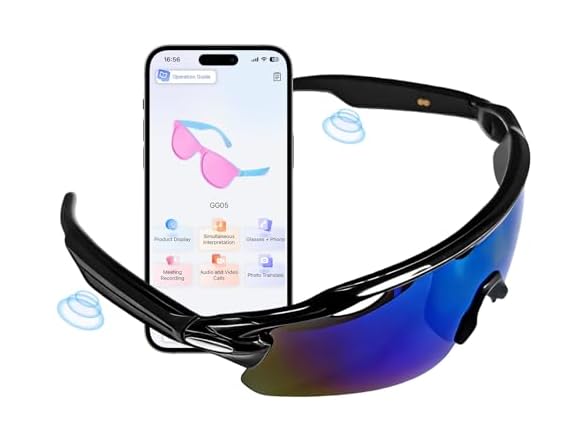 Zigtik Bluetooth Audio Sports Glasses