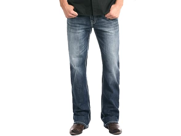 Rock & Roll Denim Women (38W x 34L) Relaxed Jeans