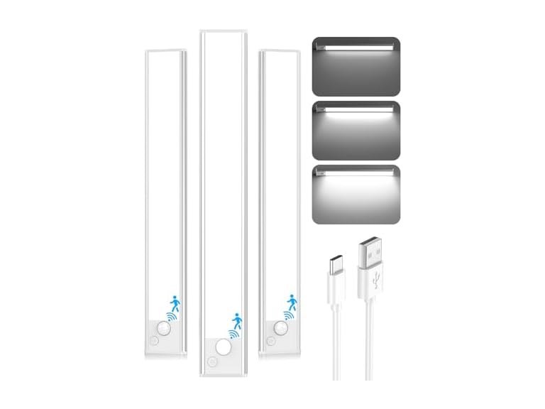 Brightever 3-Pack 14" Under Cabinet Lights