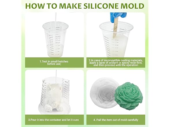 Platinum Silicone Mold Making Kit