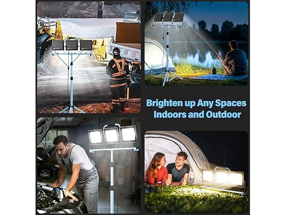 GoBright 31000LM 3 Head Work Light