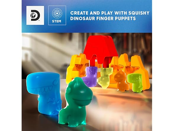 Discovery Dino Squishy Making Kit