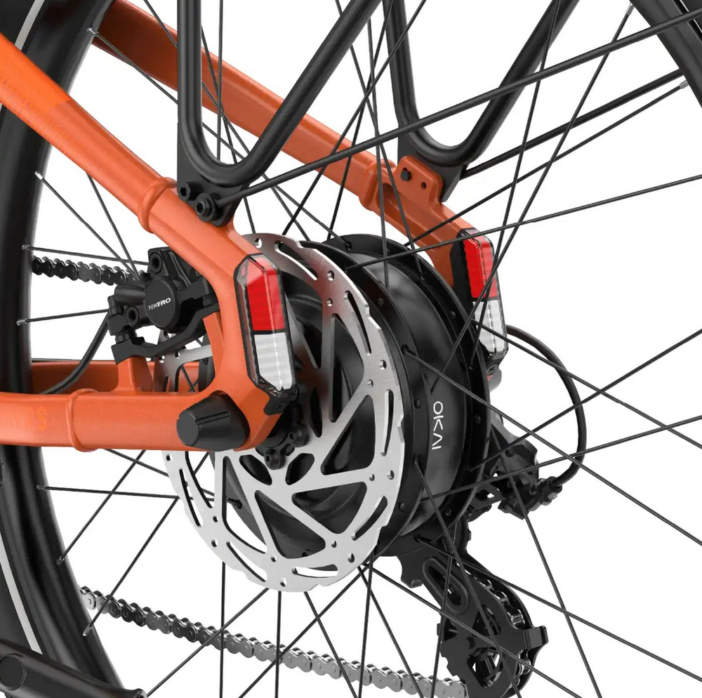 OKAI TraVRS EB80 eBike (Black) - Gallery 14