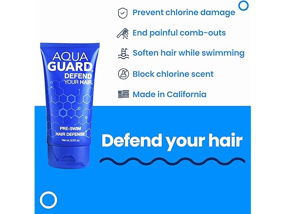 AQUA GUARD Pre-Swim Hair Defense