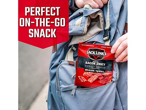 Jack Link's Thick Cut Hickory Smoked Bac