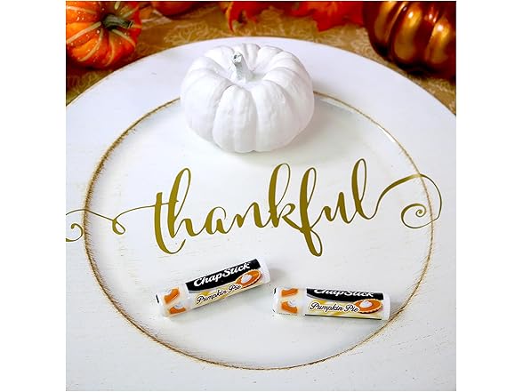 (12 Count) ChapStick Bulk Lip Balm Pumpkin Pie