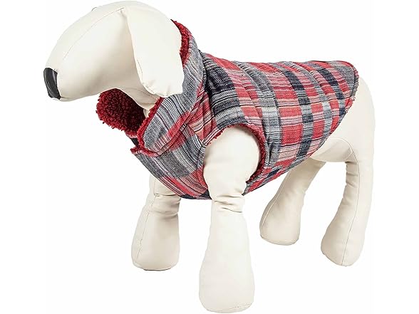 Pet Life ® Scotty Tartan Plaid Dog Coat