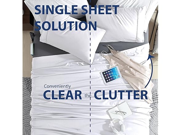 Cathay Home Organizer Pocket Fitted Sheet