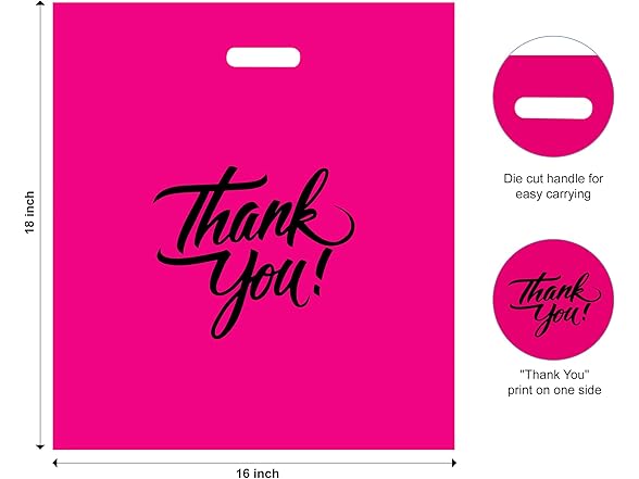 Infinite Pack Pink 9"x12" Bags