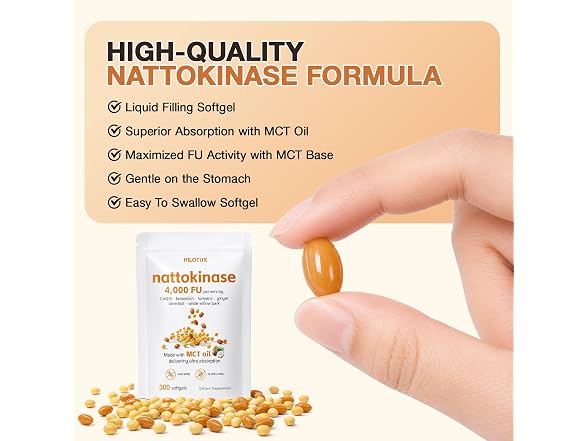 HILOTUX Nattokinase Supplement 4, 000 FU - Gallery 6