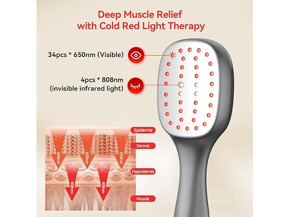SAMATULE Infrared Light Therapy Wand