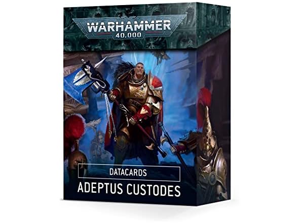Warhammer 40k - Adeptus Custodes 9th Edition Datacards