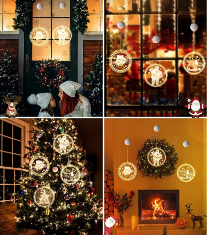 Hakol 3D Large Christmas LED Hanging Lights - Gallery 7