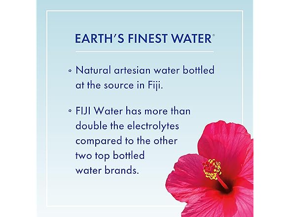 FIJI Artesian Water 12 Pack, 33.8 Fl Ounce