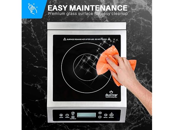 duxtop P961LS Professional Induction Cooktop Silver