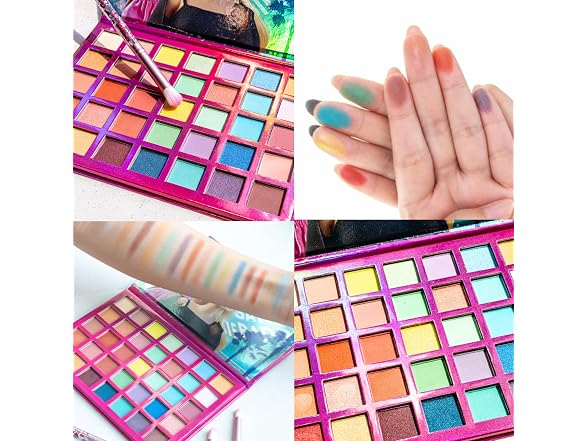 Barbie 35 Well Eyeshadow Palette and 8 Brushes