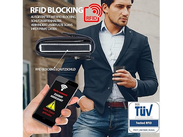 Nikita Elegant Slide Wallet RFID