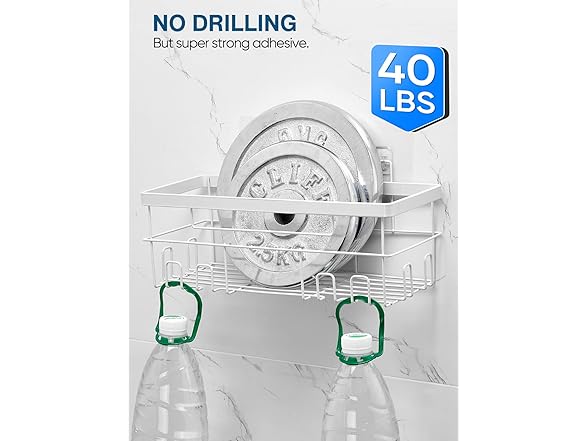 Cobbe Adhesive Shower Caddy 5-Pack