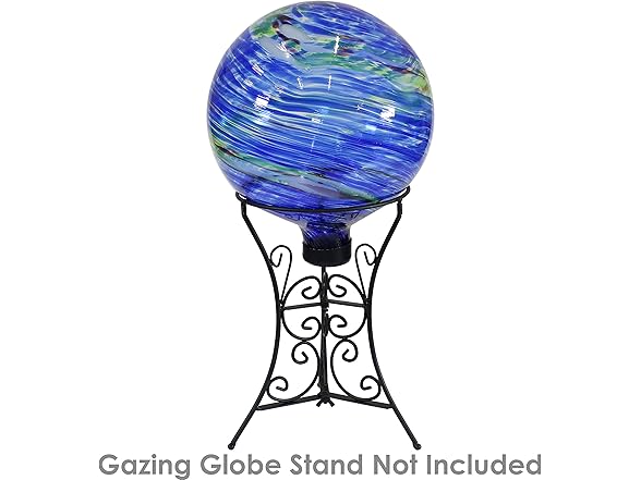 Sunnydaze 10-Inch Gazing Ball Northern Lights