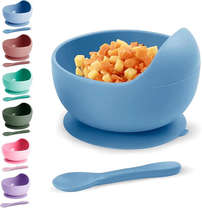 3 Pack Baby Suction Bowls with Spoon - Gallery 8
