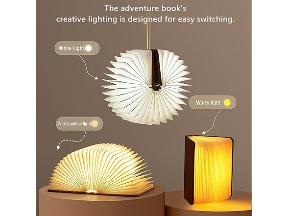 Adventure Book Night Light