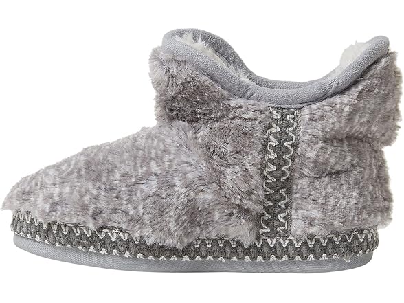 Dearfoams Kids Furry Bootie Slipper
