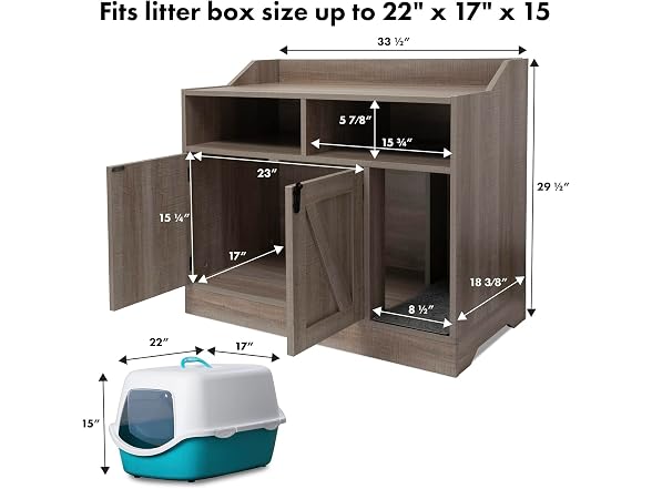 Front Row Cat Litter Box Furniture