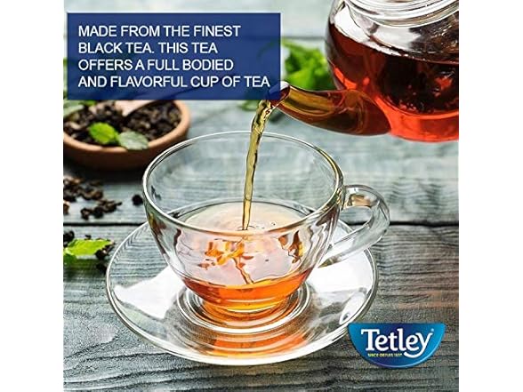 80CT Tetley British Blend Premium Black Tea, Regular