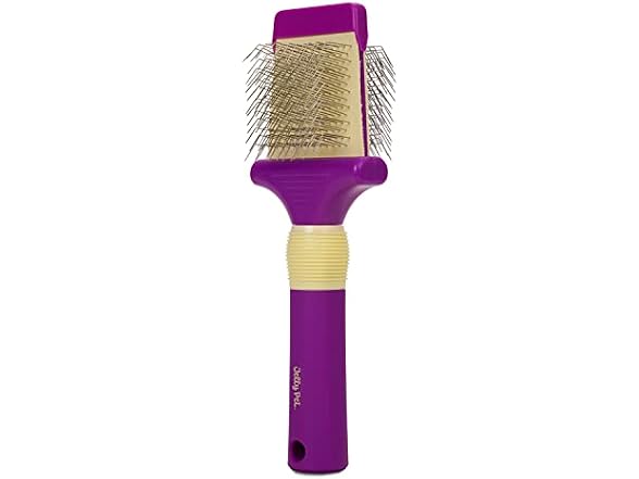 Jelly Pet Double Sided Slicker Brush, Longer