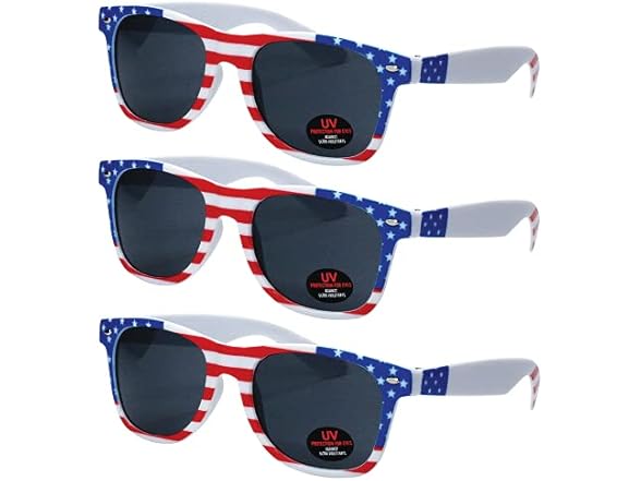 RAY USA Sunglasses 3 Pack  UVA & UVB