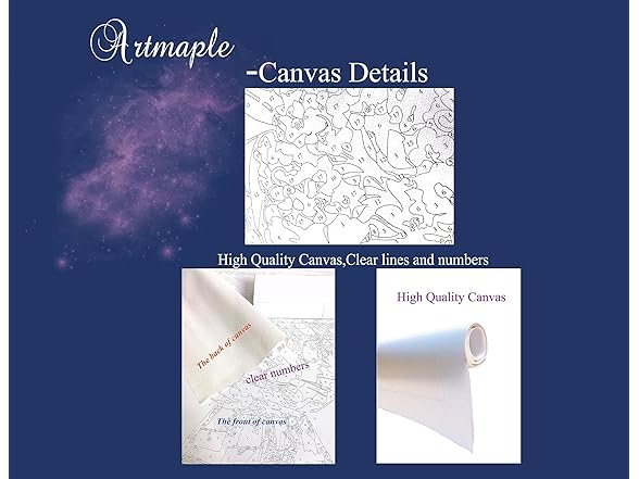 Artmaple Paint by Number for Adults Snake