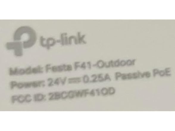 TP-Link Festa F41-Outdoor, N300 Wireless Outdoor Access Point