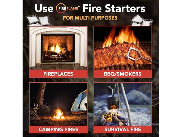 Fireflame Instant Fire Starter 40/60 Pk