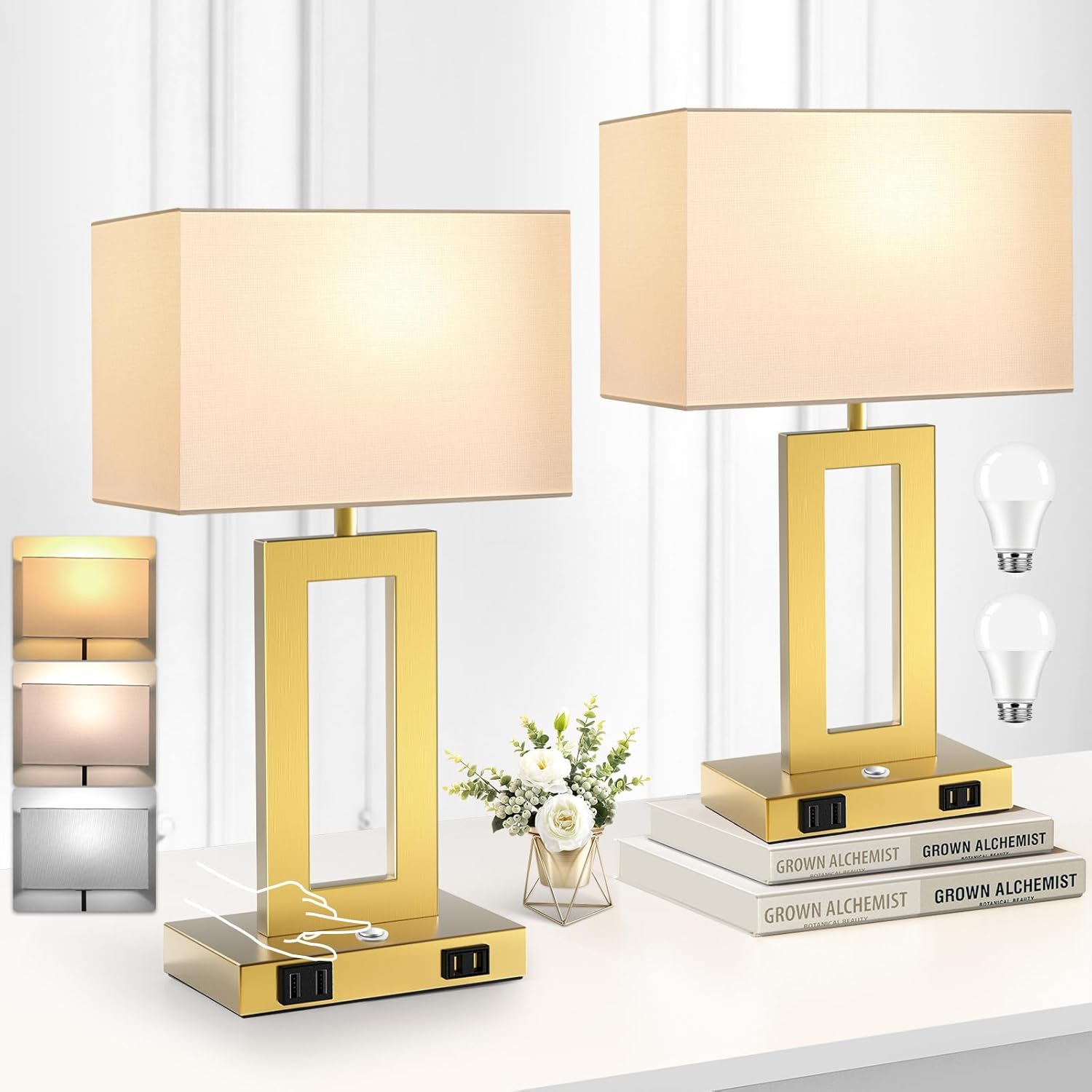 Kondras Modern Table Lamps, Your Choice - Gallery 11