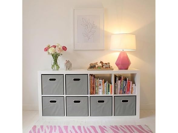 Household Essentials Fabric Storage Bins Set of 6