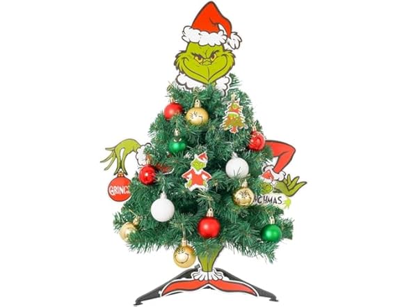 KISIQI Grinch Tabletop Decoration