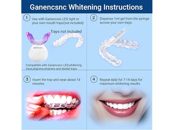 35% Ganencsnc 10-Pack Teeth Whitening