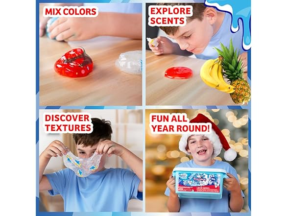 Aqua Endless Summer Shark Attack DIY Slime Kit 