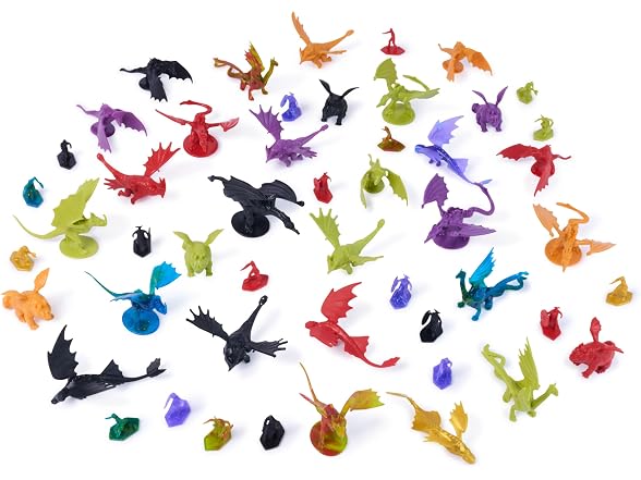 DreamWorks Dragons Dragon Flock Arena, 50 Collectible Figures