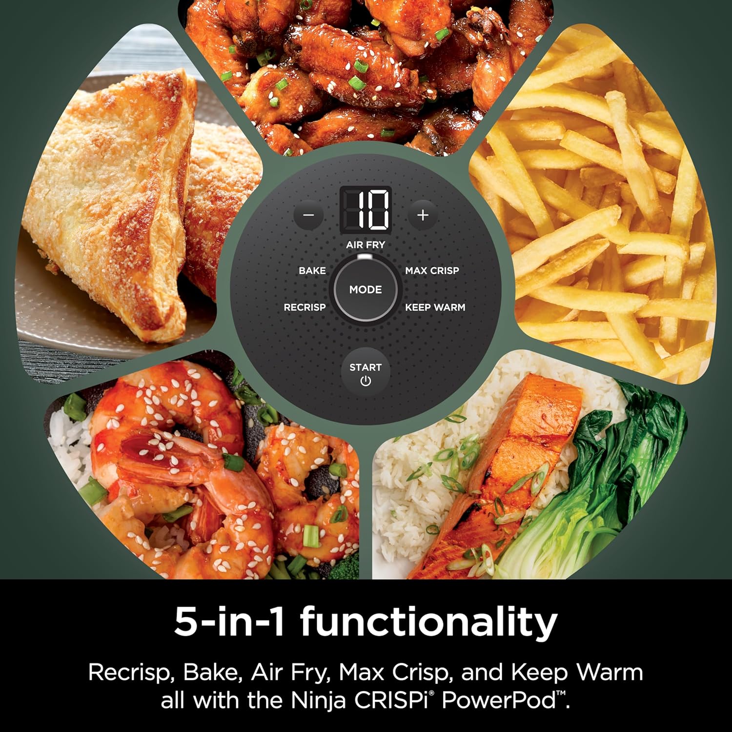 Ninja Crispi 5-in-1 Glass Air Fryer - Gallery 23